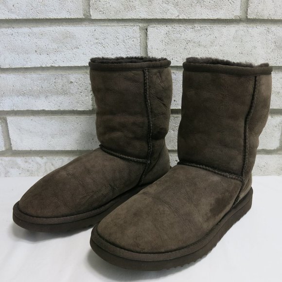 UGG 5825 Brown Sheerling Winter Boots Australia 7 - Picture 1 of 6